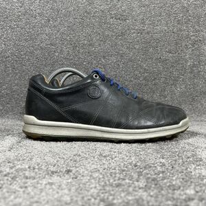 FootJoy Versaluxe 57254 Mens Size 9.5 M Black Spikeless Golf Shoes Used